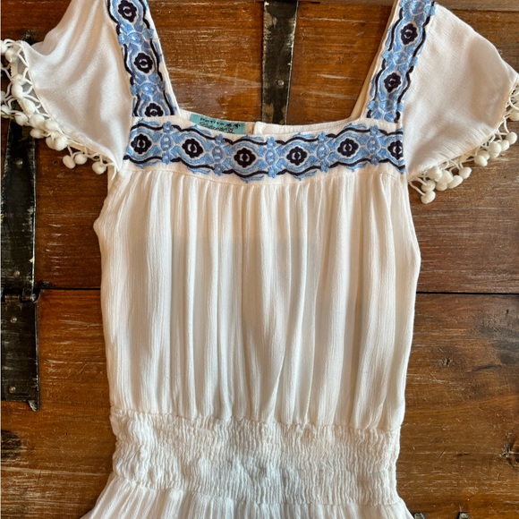 Pom-Pom Cap Sleeve Dress by Petite Letarte - Picture 3 of 8